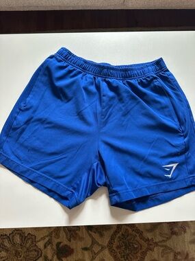 Gymshark Royal Blue Men’s Athletic Shorts
